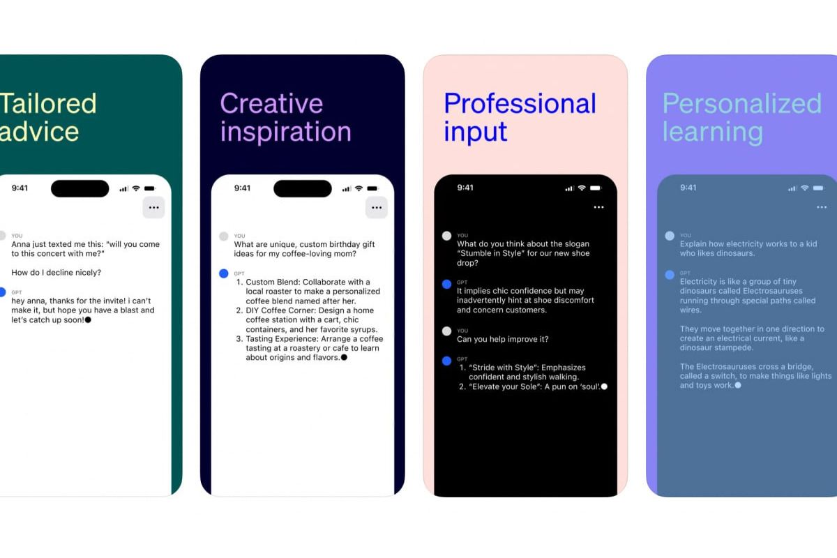 Випустили мобільну версію ChatGPT для iOS Випустили мобільну версію ChatGPT для iOS