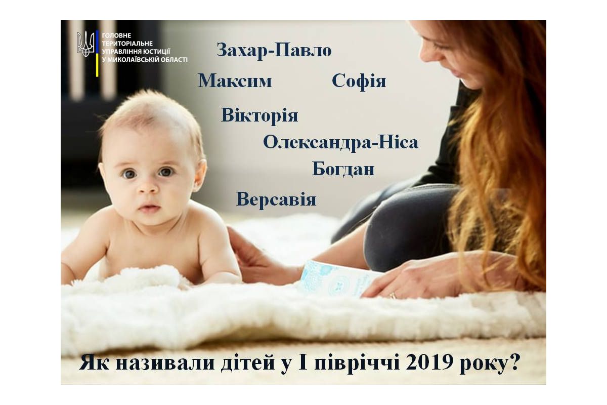Лев-Хьюго, Назар-Захарій, Аеліта та Єлизавета-Катерина: як на Миколаївщині називали дітей у І півріччі 2019 року Лев-Хьюго, Назар-Захарій, Аеліта та Єлизавета-Катерина: як на Миколаївщині називали дітей у І півріччі 2019 року