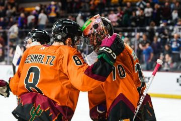 Центрфорвард "Арізони" з хет-триком став головною зіркою вечора НХЛ: відео Центрфорвард "Арізони" з хет-триком став головною зіркою вечора НХЛ: відео