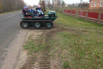 Незвичайний всюдихід створив чоловік з Черкащини Незвичайний всюдихід створив чоловік з Черкащини