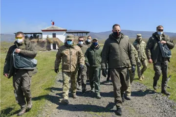 ​Андрей Ермак встретился с ветеранами боевых действий и семьями погибших военных