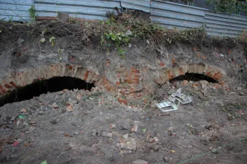 ​У Дніпрі під час будівництва нового дому знайшли фрагменти підземель