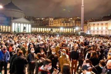 ​В Італії «вибухнули» протести проти жорсткого карантину