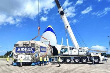 Український "Руслан" доставив компанії SpaceX супутник для запуску Український "Руслан" доставив компанії SpaceX супутник для запуску