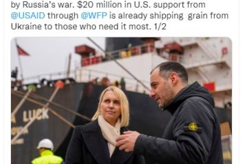 США нададуть Україні $20 млн для підтримки програми зернового експорту США нададуть Україні $20 млн для підтримки програми зернового експорту