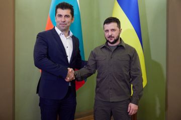 Президент обговорив з Прем'єр-міністром Болгарії оборонну, енергетичну й логістичну допомогу та підтримку України на шляху до ЄС Президент обговорив з Прем'єр-міністром Болгарії оборонну, енергетичну й логістичну допомогу та підтримку України на шляху до ЄС