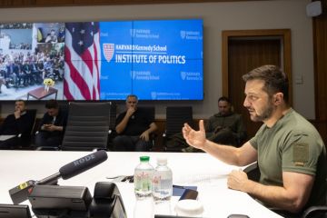 Україна має повернути всі свої території, це стане перемогою справедливості – Володимир Зеленський під час спілкування з університетською спільнотою Гарварду Україна має повернути всі свої території, це стане перемогою справедливості – Володимир Зеленський під час спілкування з університетською спільнотою Гарварду