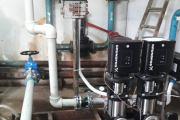 В Одессе устанавливают европейские насосы для круглосуточного водоснабжения многоэтажек В Одессе устанавливают европейские насосы для круглосуточного водоснабжения многоэтажек