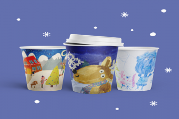 Малюнок 7-річної Поліни з Павлограда прикрасить кавове горнятко Малюнок 7-річної Поліни з Павлограда прикрасить кавове горнятко