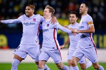 Ла Ліга: «Барселона» перемогла «Вільярреал» Ла Ліга: «Барселона» перемогла «Вільярреал»