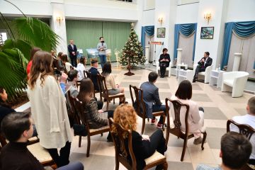 Відбулася зустріч Міністра фінансів України Сергія Марченка зі студентами Податкового університету Відбулася зустріч Міністра фінансів України Сергія Марченка зі студентами Податкового університету