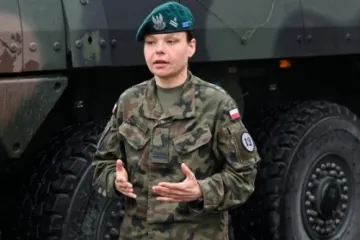 ​Жінки в армії Польщі на командних посадах 