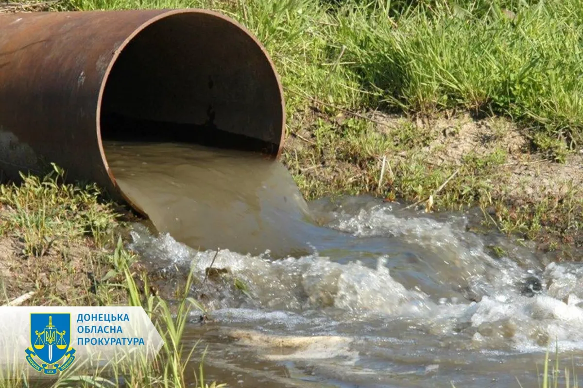Майже 1,4 млн грн за забруднення річки – на Донеччині прокуратура домоглась примусового стягнення коштів в дохід держави