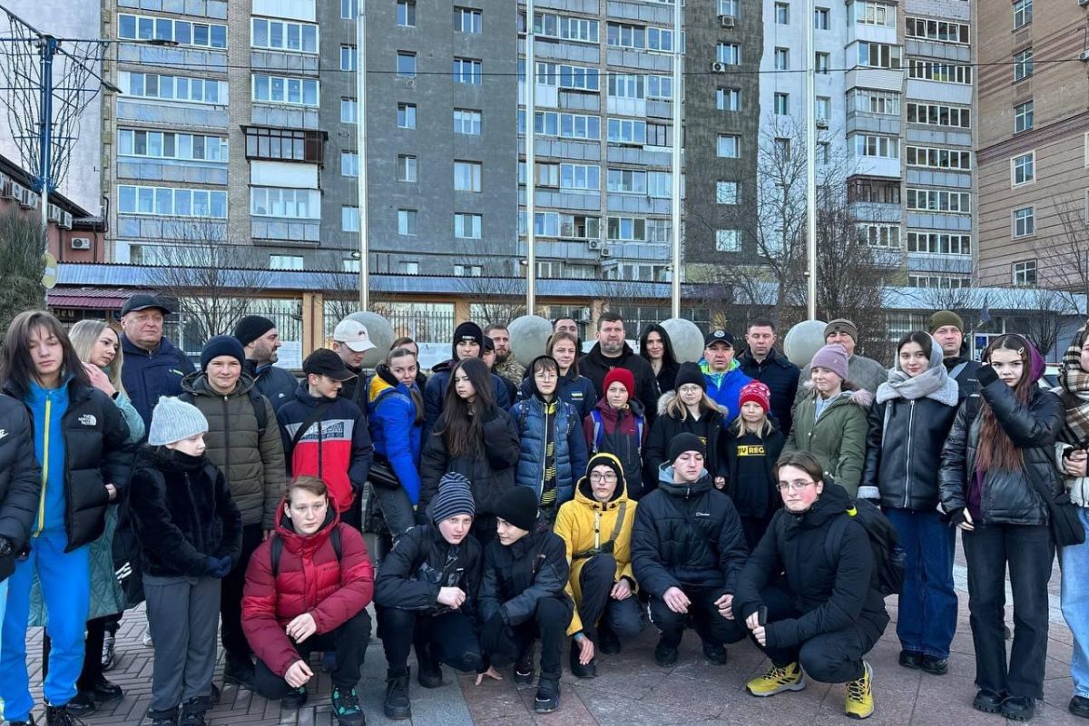 В місті - герой Ірпінь підтримали Юнацьку Олімпійську збірну України.