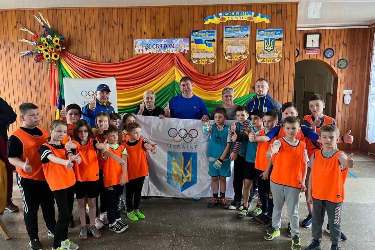 Голова відділення НОК України в Київській області Ігор Малинський відвідав Тарасівський ліцей Голова відділення НОК України в Київській області Ігор Малинський відвідав Тарасівський ліцей