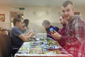 ​МБФ Олександра Петровського «Солідарність» організував смачний Великдень для вихованців дитячого будинку-інтернату