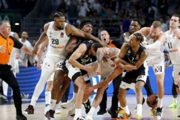 Вердикт за люту баскетбольну бійку – Євроліга покарала всіх Вердикт за люту баскетбольну бійку – Євроліга покарала всіх