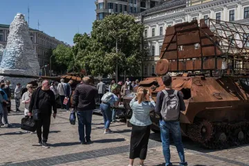 ​До війни проти України, росія мала на озброєнні близько 3 тисяч сучасних танків і вже понад 30% знищили наші захисники за 3 місяці війни