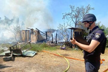 В одному із районів Київщини внаслідок атаки окупантів пошкоджено господарський будинок В одному із районів Київщини внаслідок атаки окупантів пошкоджено господарський будинок