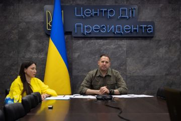 Андрій Єрмак провів онлайн-зустріч з представниками єврейської громади Андрій Єрмак провів онлайн-зустріч з представниками єврейської громади