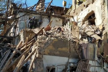 У Слов’янську під завалами будинку знайшли тіло жінки  У Слов’янську під завалами будинку знайшли тіло жінки