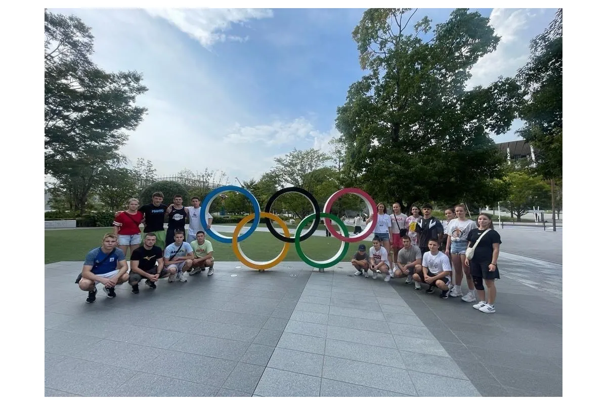 Команда атлетів проєкту Olympic Dreams вже відвідали музей Олімпійських Ігор в Токіо