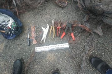 Крадії телекомунікаційних кабелів на Херсонщині Крадії телекомунікаційних кабелів на Херсонщині