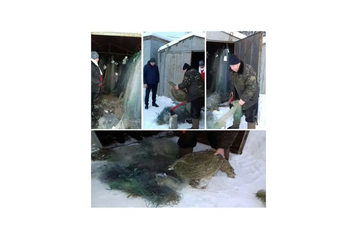 З початку року знищено 1 148 заборонених знарядь лову, - Чернігівський рибоохоронний патруль