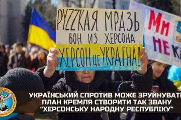 Російське вторгнення в Україну : Український спротив може зруйнувати план кремля створити так звану “херсонську народну республіку” Російське вторгнення в Україну : Український спротив може зруйнувати план кремля створити так звану “херсонську народну республіку”