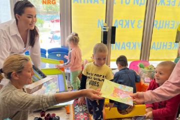 У межах проекту Олени Зеленської у країнах ЄС для дітей українських вимушених переселенців друкують книжки рідною мовою У межах проекту Олени Зеленської у країнах ЄС для дітей українських вимушених переселенців друкують книжки рідною мовою