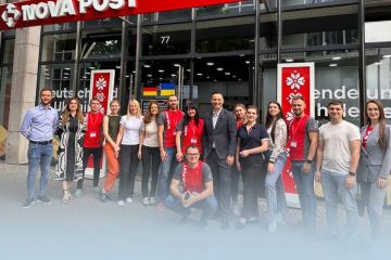 Сьогодні «Нова Пошта» відкрила перше відділення у Берліні Сьогодні «Нова Пошта» відкрила перше відділення у Берліні
