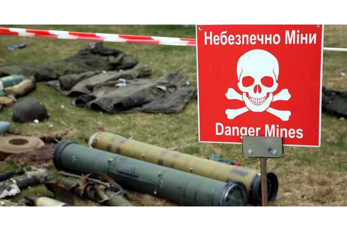 Для розмінування деокупованих територій Італія надасть Україні близько 2 мільйони євро Для розмінування деокупованих територій Італія надасть Україні близько 2 мільйони євро