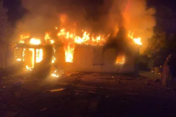 ​Травмовані цивільні та пошкоджені будинки внаслідок масованої атаки ракетами і дронами по Київщині