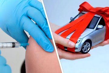 Вакцинуйся та виграй автомобіль Вакцинуйся та виграй автомобіль