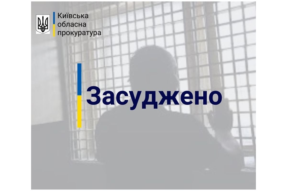 Інформаційне агентство : На Київщині за домашнє насильство стосовно матері, чоловіка засуджено до 2 років ув’язнення