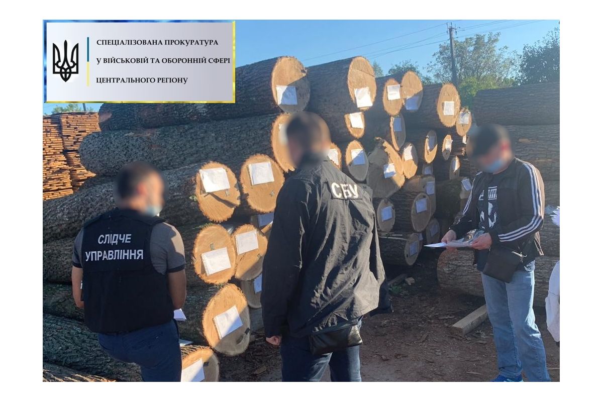 Понад 260 тисяч збитків державі: на Вінниччині викрито незаконну порубку лісу у військовому лісгоспі Понад 260 тисяч збитків державі: на Вінниччині викрито незаконну порубку лісу у військовому лісгоспі