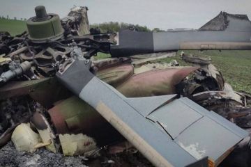 Сьогодні на Харківщині зенітний ракетний підрозділ повітряного командування "Схід" збив російський ударний вертоліт Сьогодні на Харківщині зенітний ракетний підрозділ повітряного командування "Схід" збив російський ударний вертоліт