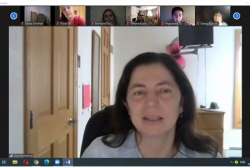 Науковиця University of Minnesota (США) Лілія Качарова працює зі студентами педагогічного університету Науковиця University of Minnesota (США) Лілія Качарова працює зі студентами педагогічного університету