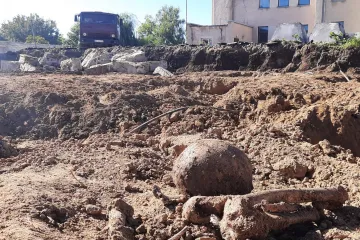 ​На Миколаївщині під час будівництва супермаркету знайшли людські залишки