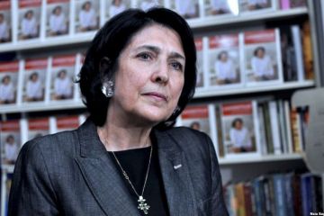 Грузинська опозиція обвинувачує Зурабішвілі у тиражуванні російської пропаганди		   			Грузинська опозиція обвинувачує Зурабішвілі у тиражуванні російської пропаганди