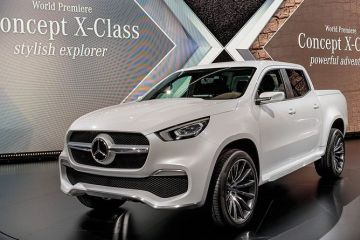 Mercedes-Benz X-Class: пикап показали до дебюта		   			Mercedes-Benz X-Class: пикап показали до дебюта