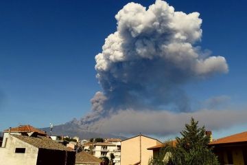 В Італії почалося виверження вулкана Етна		   			В Італії почалося виверження вулкана Етна