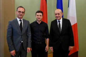 ​Володимир Зеленський провів зустріч з керівниками європейських зовнішньополітичних відомств