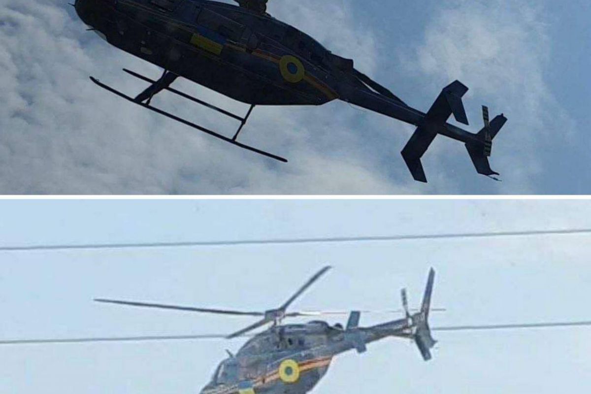 Вертоліт Bell 427, який раніше належав олігарху Медведчуку, передали ГУР МО України Вертоліт Bell 427, який раніше належав олігарху Медведчуку, передали ГУР МО України