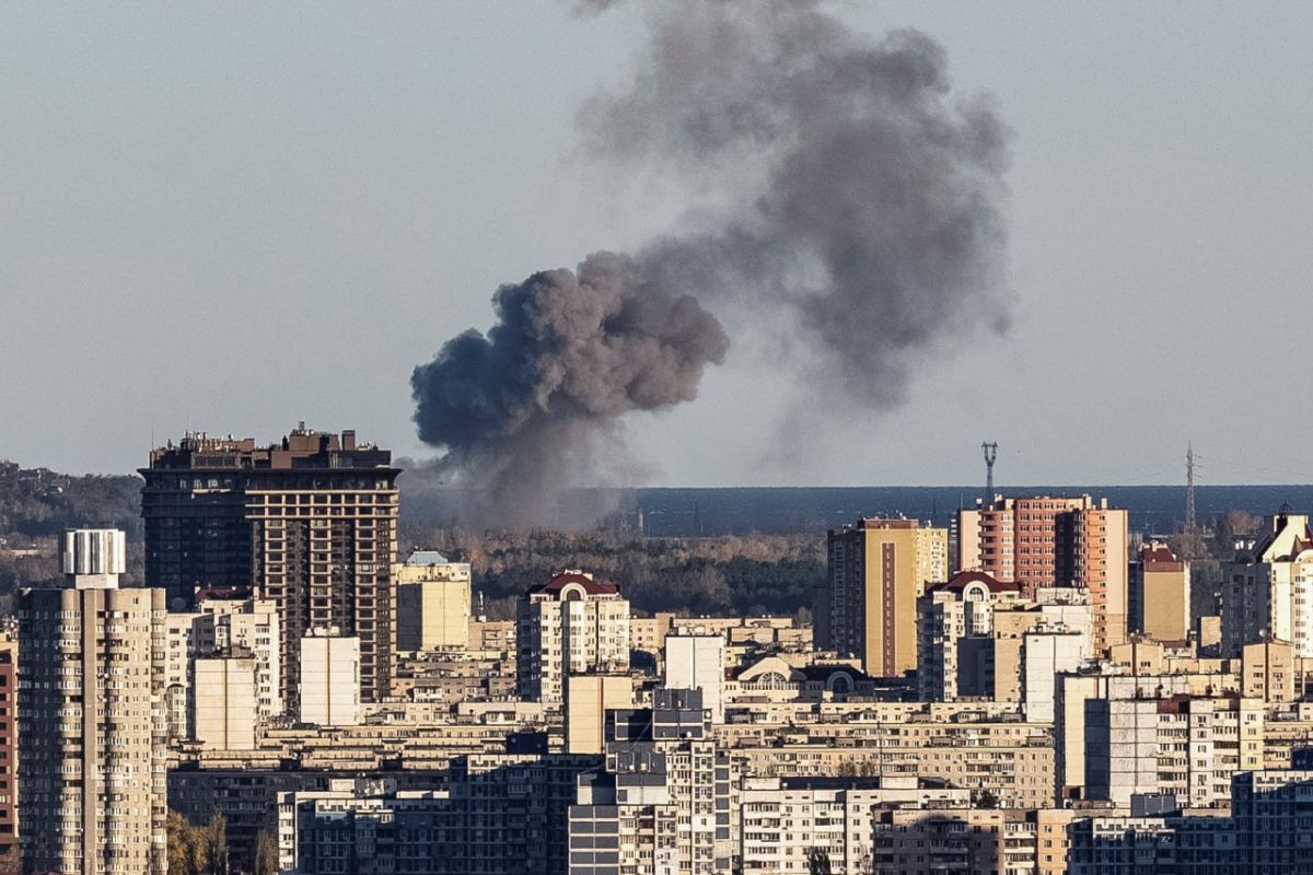 Фото диму над Києвом сьогодні Фото диму над Києвом сьогодні