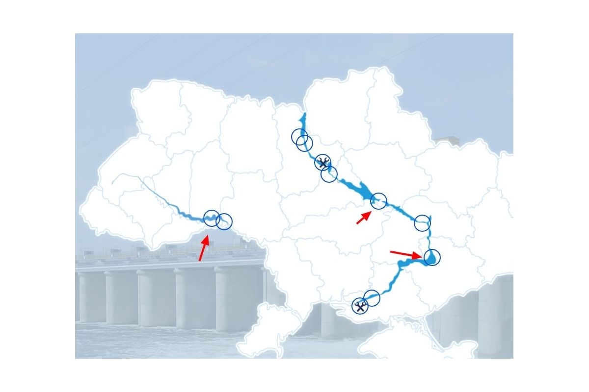 Напрямком атаки росіян 31 жовтня стали гідроелектростанції Напрямком атаки росіян 31 жовтня стали гідроелектростанції