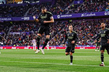 Дубль Бензема приніс перемогу Реалу над Вальядолідом: відеоогляд матчу Ла Ліги Дубль Бензема приніс перемогу Реалу над Вальядолідом: відеоогляд матчу Ла Ліги