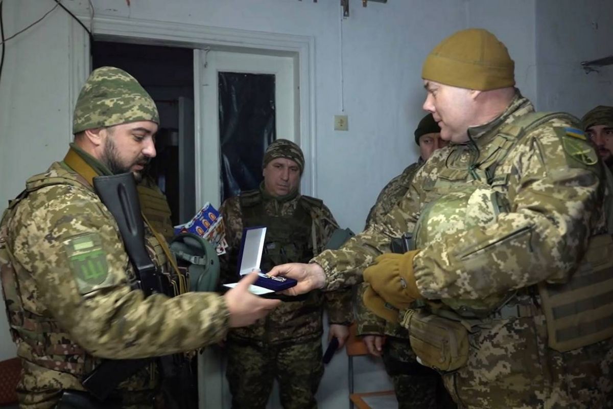 Генерал Сергій НАЄВ привітав військових із прийдешнім Новим роком Генерал Сергій НАЄВ привітав військових із прийдешнім Новим роком