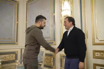 Зустріч Володимира Зеленського з міністром закордонних справ, Європейського Союзу та співробітництва Іспанії Хосе Мануелем Альбаресом Зустріч Володимира Зеленського з міністром закордонних справ, Європейського Союзу та співробітництва Іспанії Хосе Мануелем Альбаресом