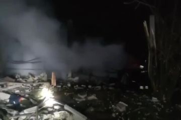 Наcлідки нічного удару по Запоріжжю Наcлідки нічного удару по Запоріжжю